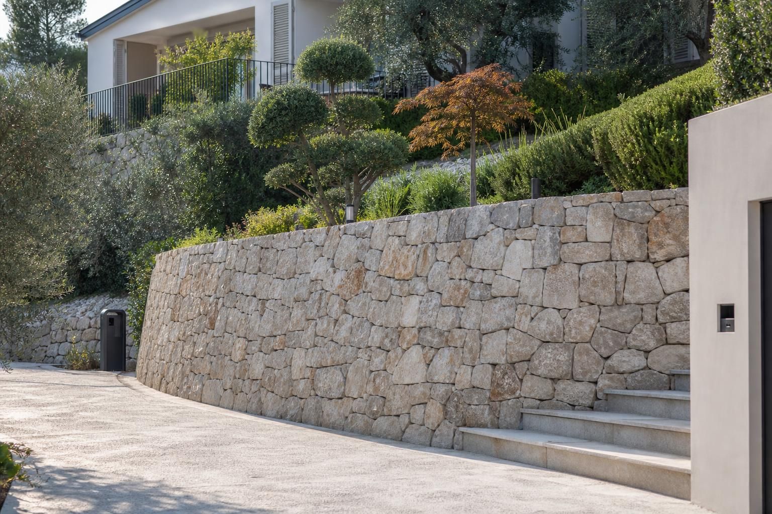 Mur de soutènement