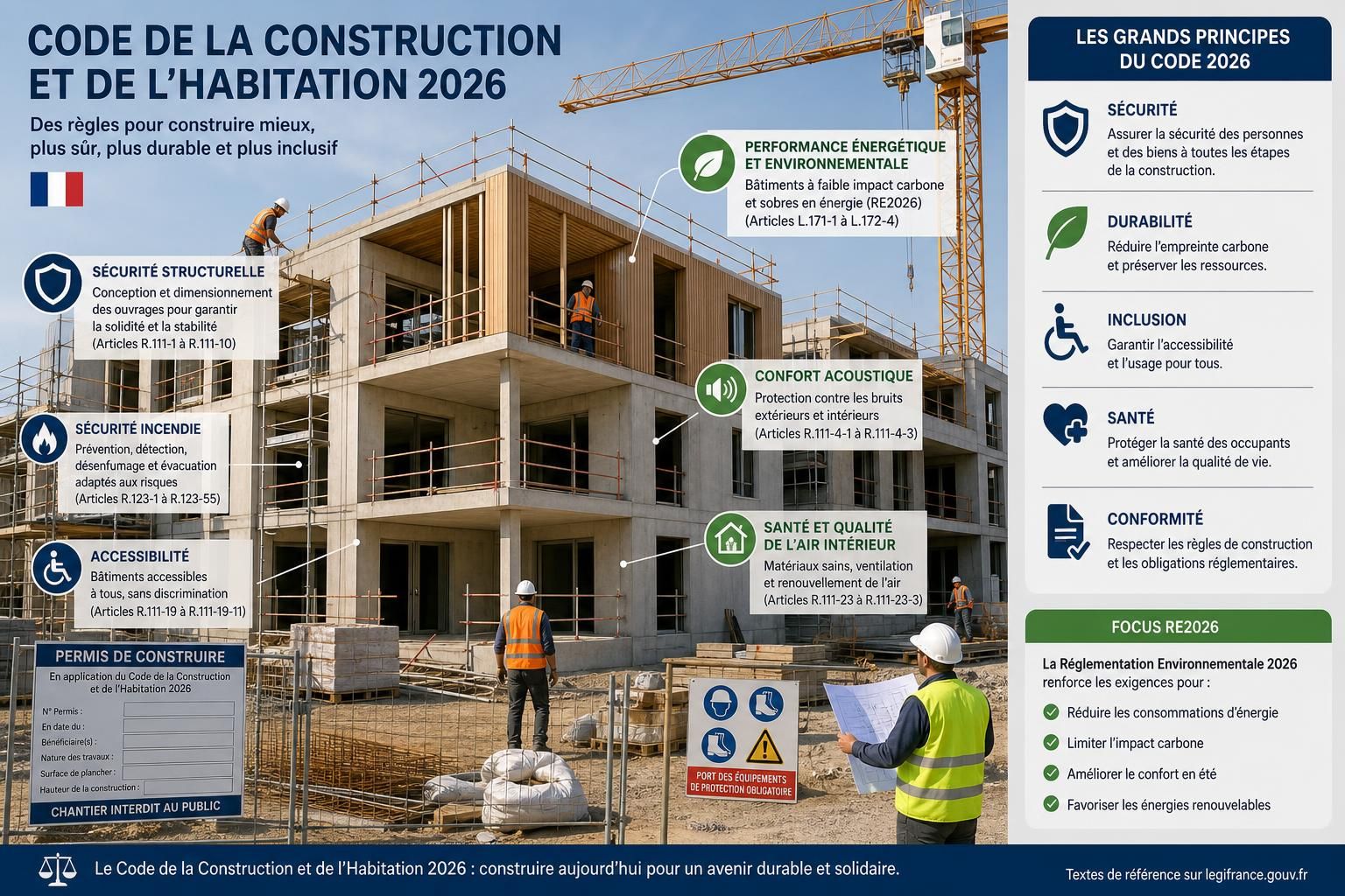 découvrez les principales règles du code de la construction et de l'habitation en 2026 pour mieux comprendre vos droits et obligations dans le secteur immobilier.