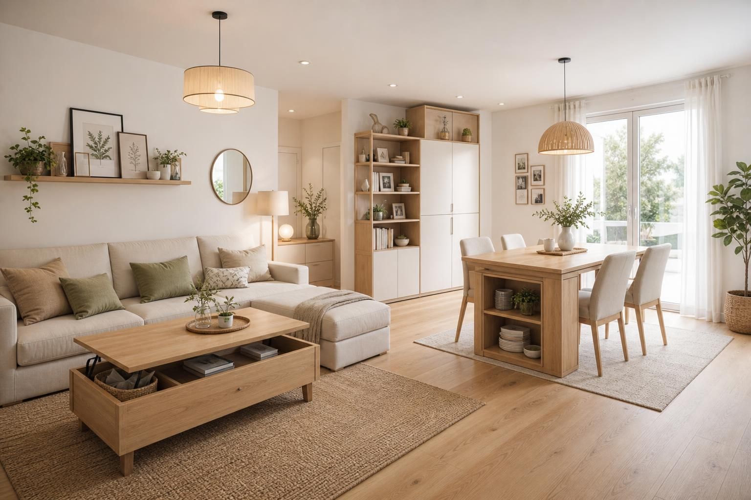découvrez nos astuces pour aménager un salon salle à manger optimisé, alliant espace et confort pour un intérieur harmonieux et fonctionnel.